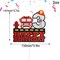 3rd Fire Birthday Cake Topper - Fire Themed Party Fire Truck Ladder Fire Hydrant Fire Hat Happy Birthday Decoration